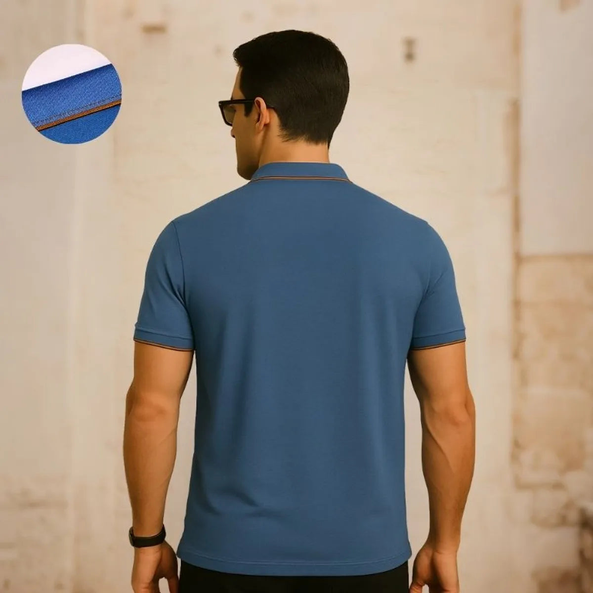 Pink Premium 100% Cotton Polo T-shirt For Men's