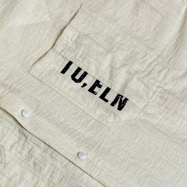 Cream Premium Oversized 100% Cotton Shirt – Casual Streetwear Style