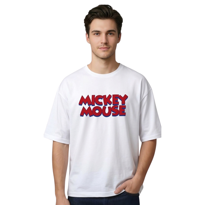 Vintage Style Mickey Mouse Graphic T-Shirt