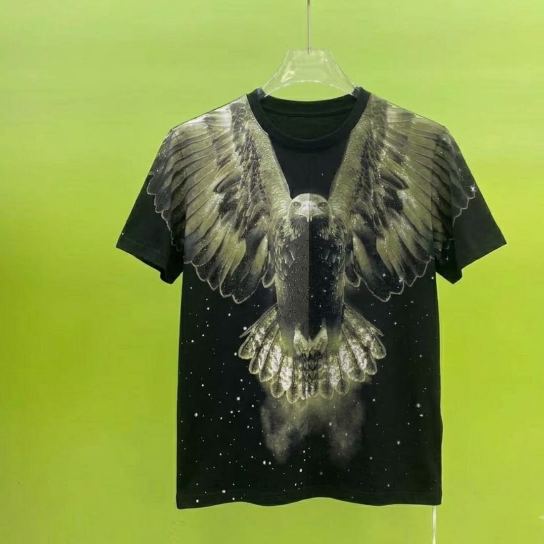 Eagle Graphic Oversized T-Shirt for Men | Premium Cotton Streetwear – Mahir Lavin