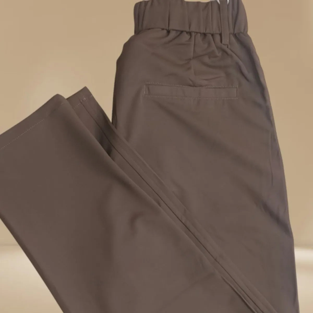 Brown Premium Relax Fit High-Quality Trousers – Ultra-Comfort Stretch Fabric For Men's