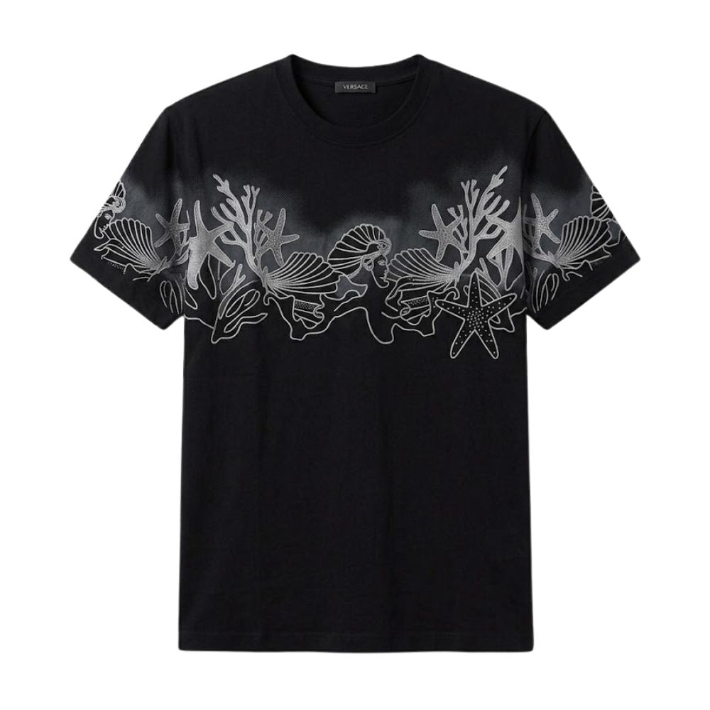 Deep Sea Dream Crewneck – White/Ice Blue T-Shirt__A2480