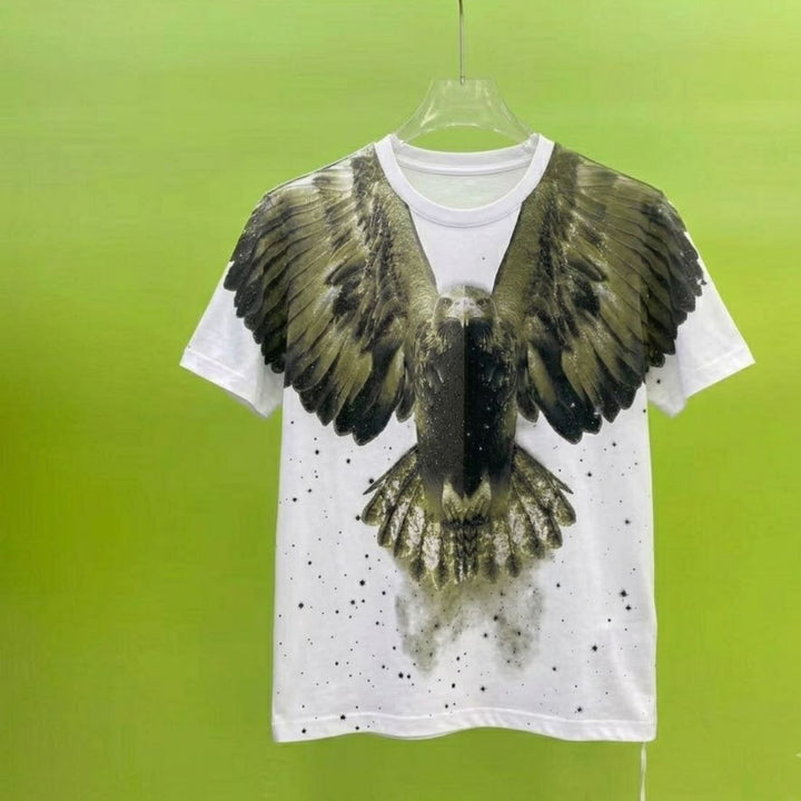 Swarovski Eagle Graphic Print T-Shirt