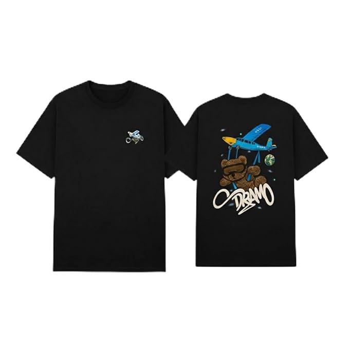 | 100% Pure Cotton Crew Neck | Premium Embroidered Graphic Tee | Relaxed Streetwear Fit for Casual & Everyday Wear