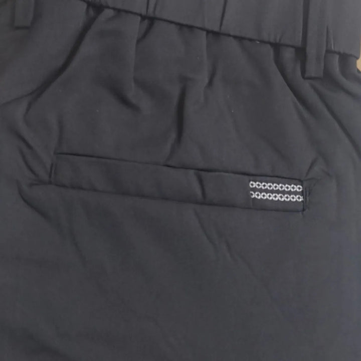 Black Premium Relax Fit High-Quality Trousers – Ultra-Comfort Stretch Fabric For Men&