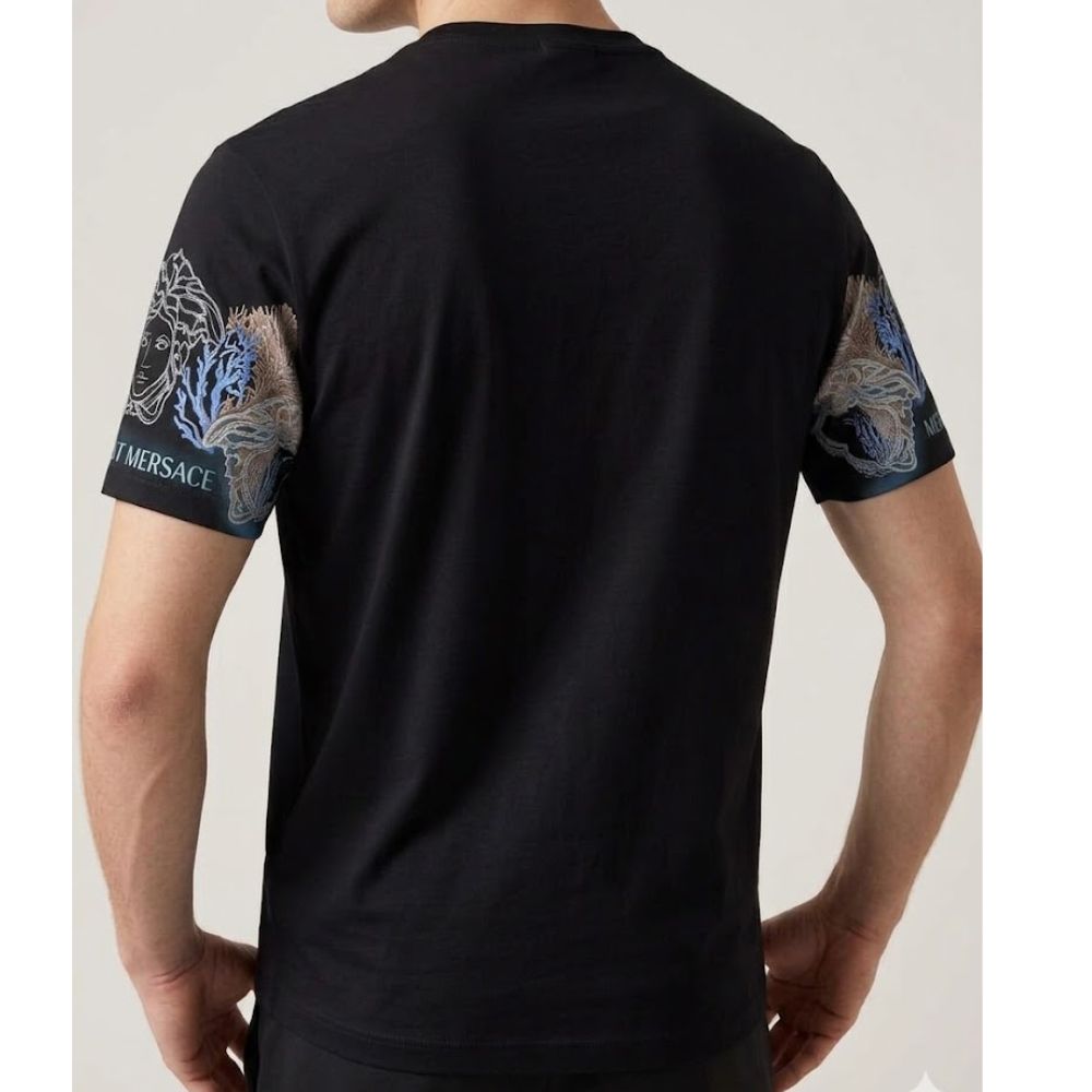 Deep Sea Dream Crewneck – White/Ice Blue T-Shirt__A2480