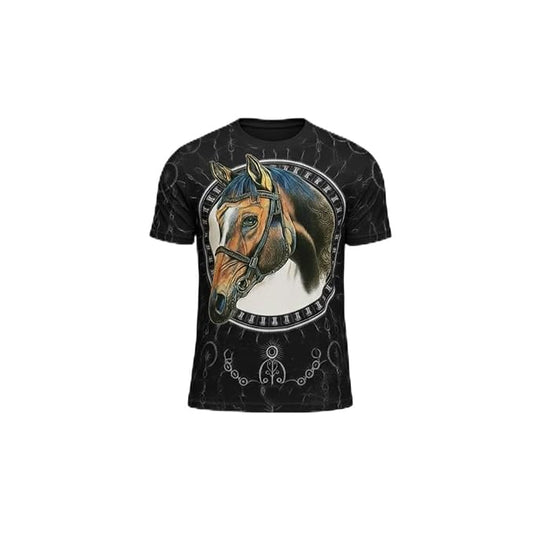 Premium 100% Cotton Animal Siroski T-Shirt For Men