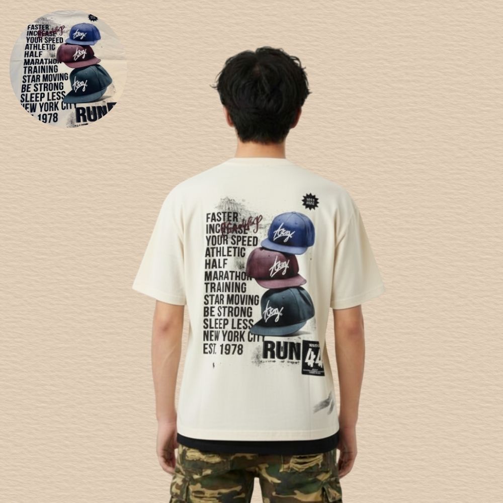 Oversized Graphic T-Shirt – Premium 100% Cotton
