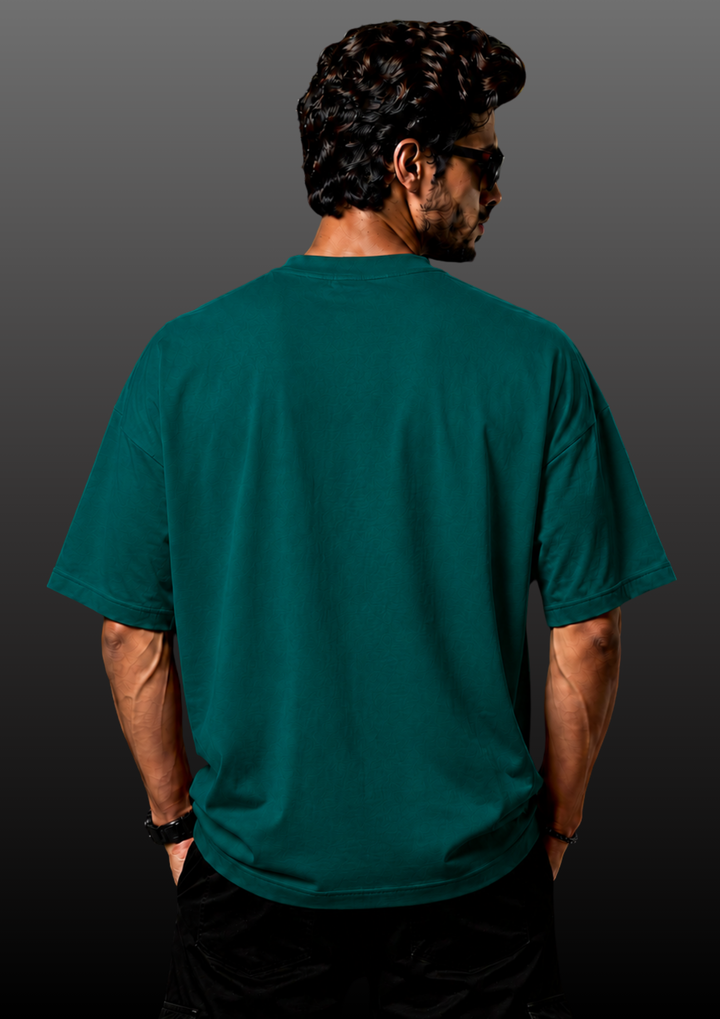 Graphic Print Swarovski Oversized T-shirt