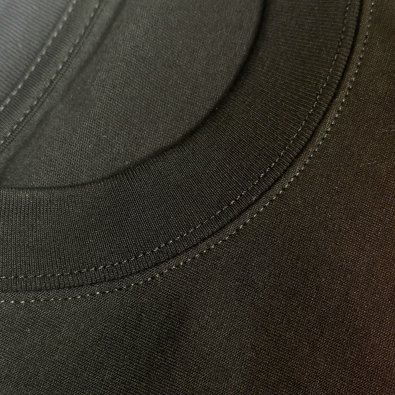 Premium 100% Cotton Round Neck Embossed Pattern T-Shirt For Men