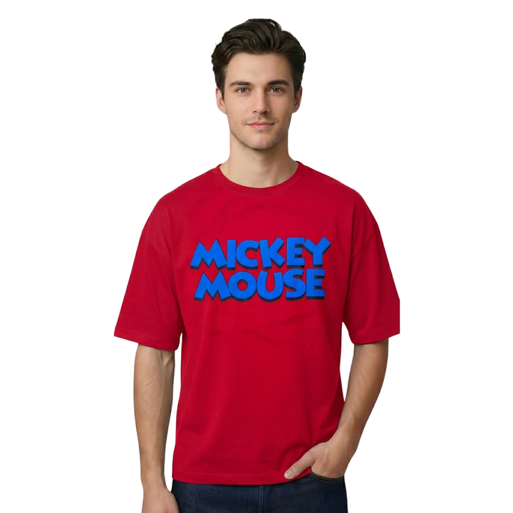 Vintage Style Mickey Mouse Graphic T-Shirt