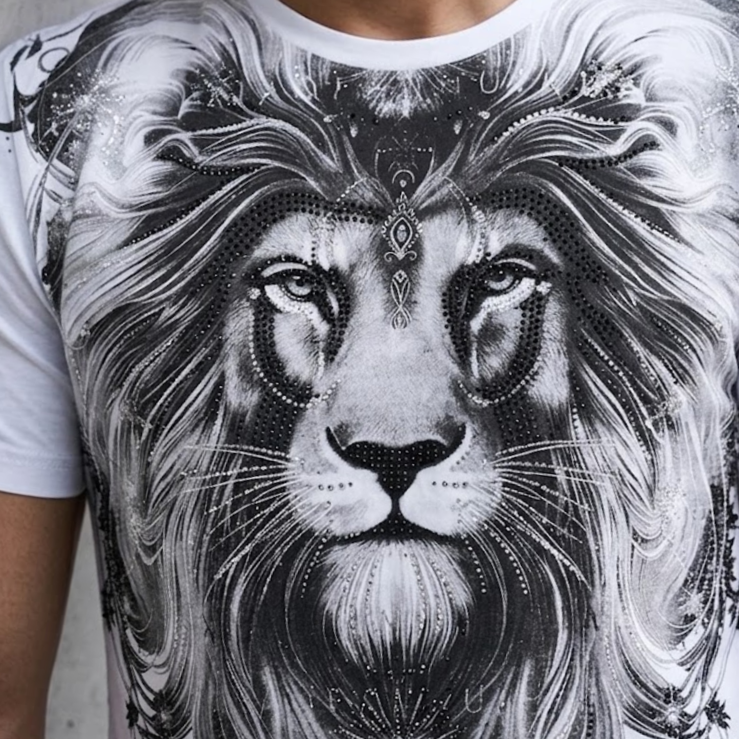 Men’s Premium Tiger Face Graphic T-Shirt | Soft Cotton Blend ARTICLE NO-96692