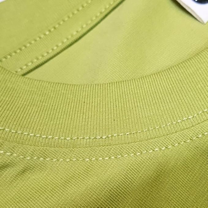 Premium 100% Cotton Round Neck Embossed Pattern T-Shirt For Men