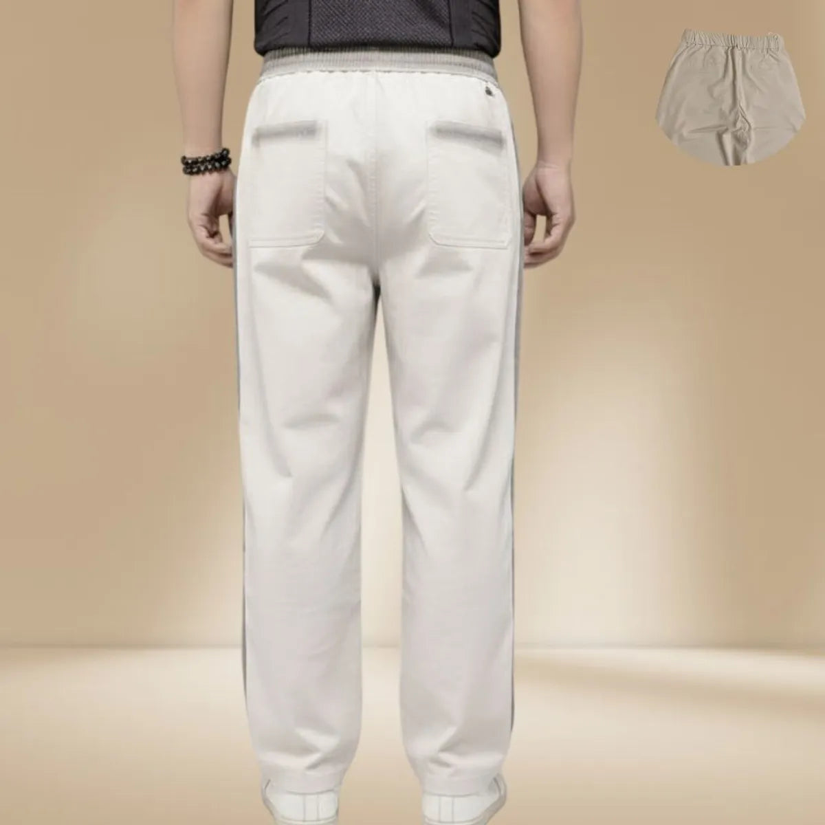 Black High-Quality Denim Jogger Pants – Comfortable, Stylish & Durable For Men's