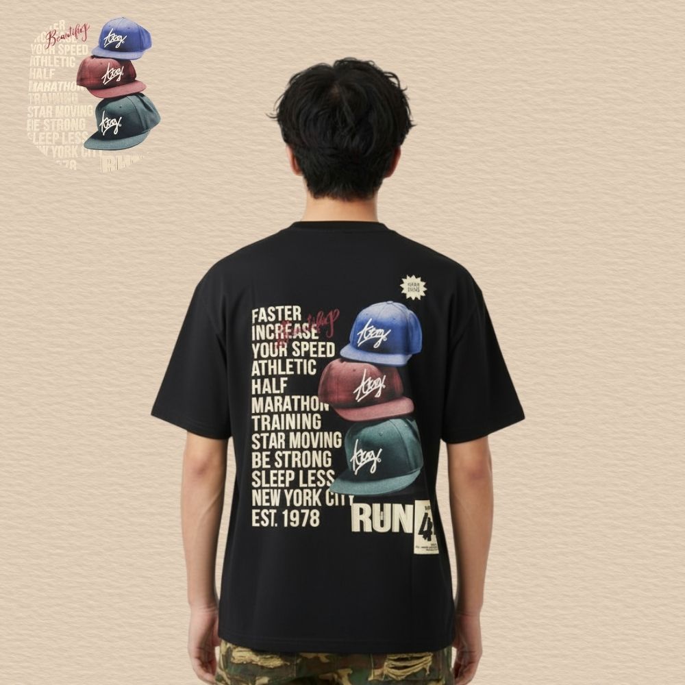 Oversized Graphic T-Shirt – Premium 100% Cotton