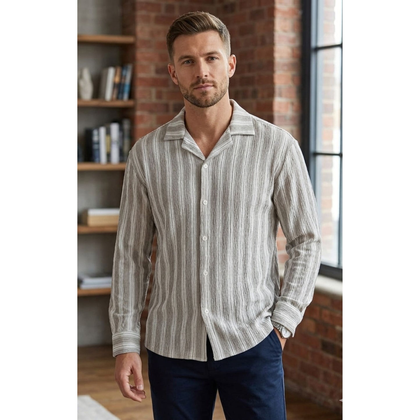 PARTY WEAR SHIRT FULL SLEEVES 15201
