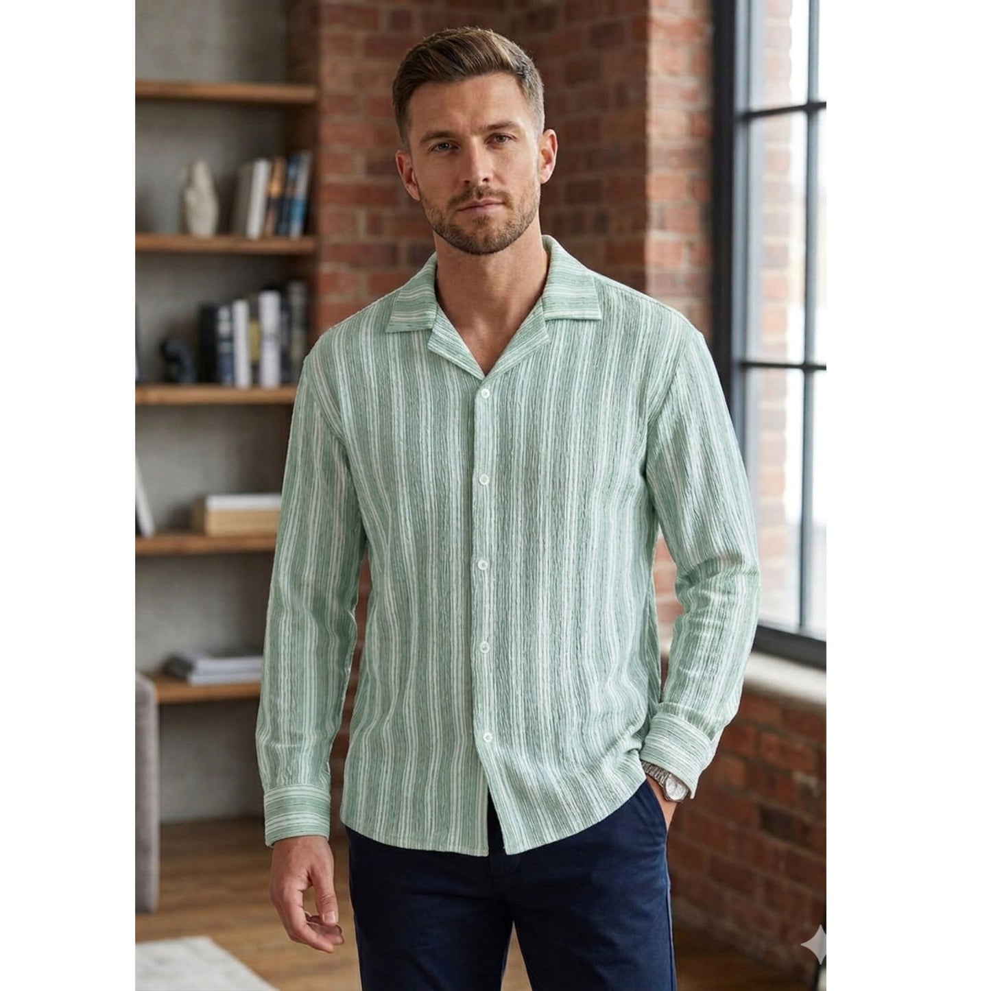 PARTY WEAR SHIRT FULL SLEEVES 15201