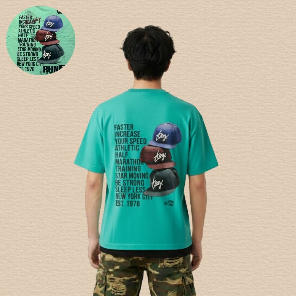 Oversized Graphic T-Shirt – Premium 100% Cotton