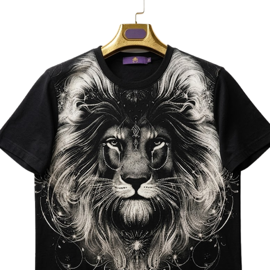 Men’s Premium Tiger Face Graphic T-Shirt | Soft Cotton Blend ARTICLE NO-96692