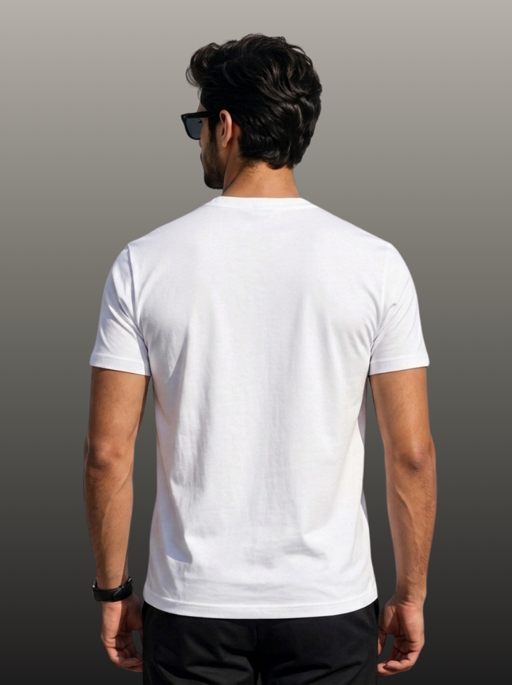 Lion Face Print Swarovski T-Shirt