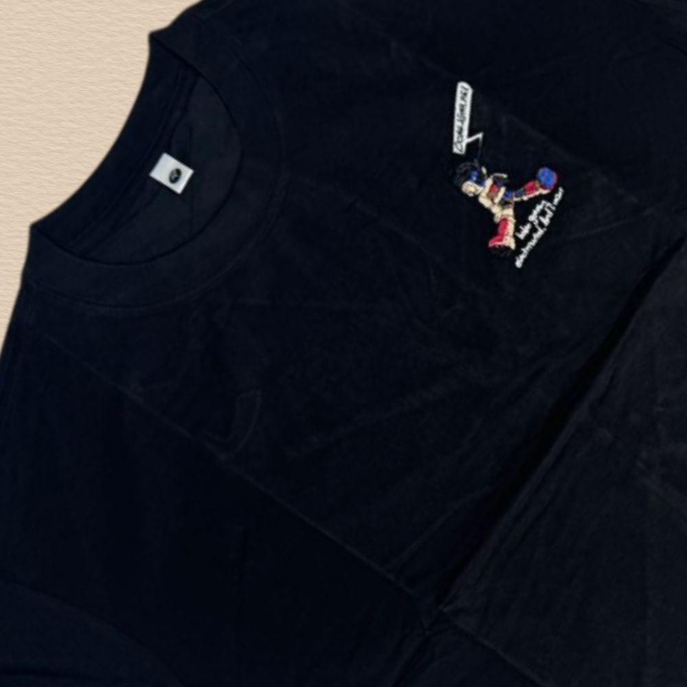 Men’s  Oversized Graphic Print T-Shirt – Premium Cotton Streetwear