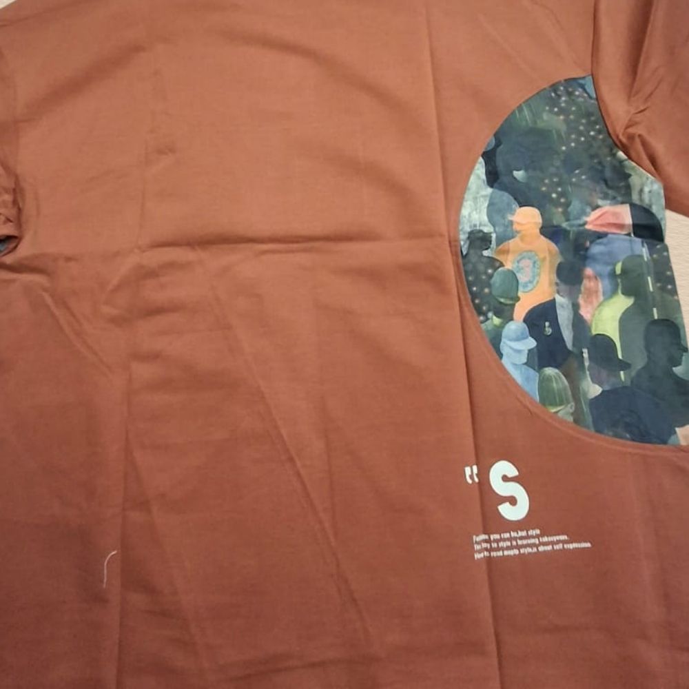 Premium 100% Oversized Cotton T-Shirt – “7 Series” Edition For Men