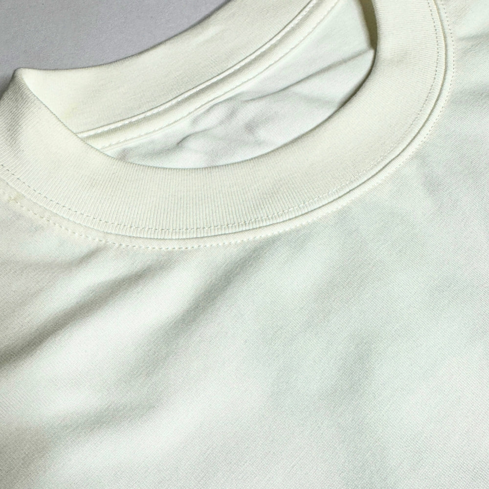 Premium 100% Cotton Round Neck Embossed Pattern T-Shirt For Men 35026