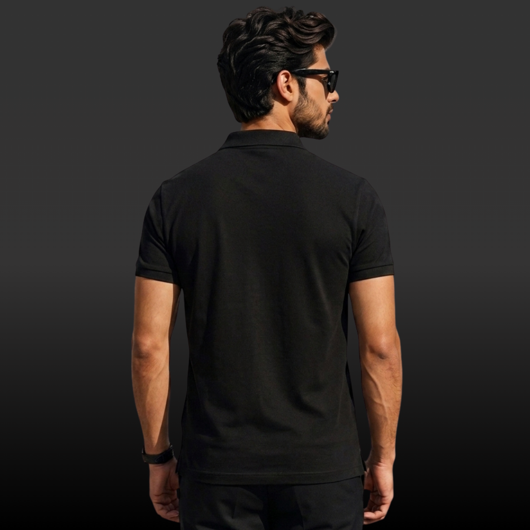 Twin Tiger Swarovski Polo T-Shirt