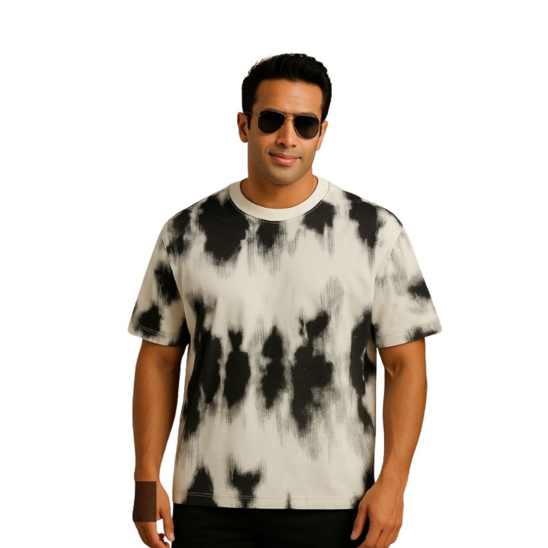Green Premium 100% Cotton Round Neck T-Shirt For Men