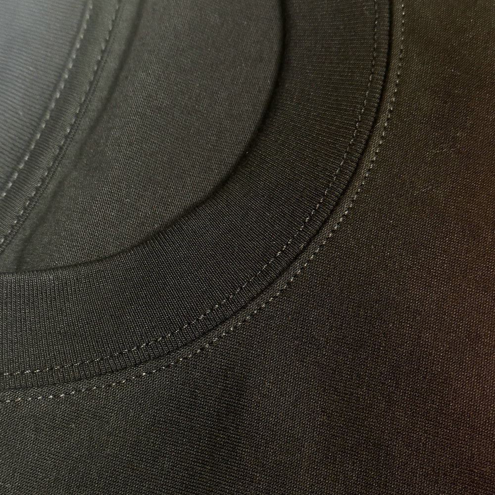 Premium 100% Cotton Round Neck Embossed Pattern T-Shirt For Men 35026