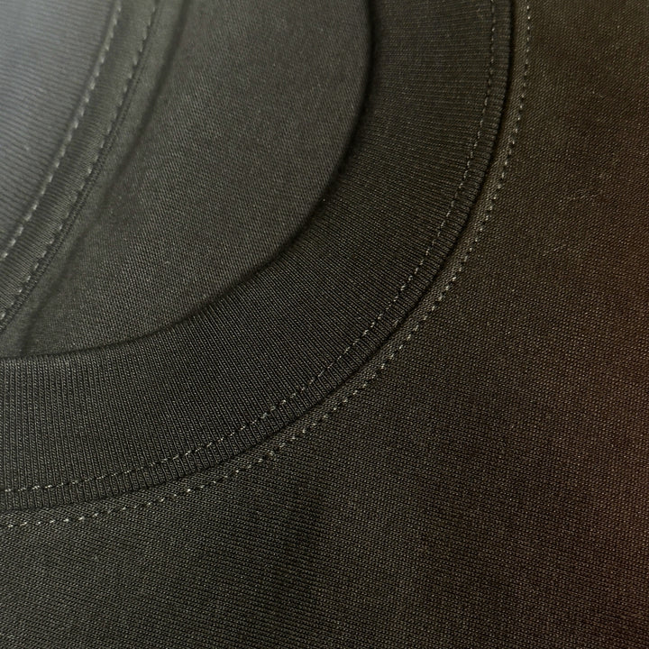 Premium 100% Cotton Round Neck Embossed Pattern T-Shirt For Men 35026
