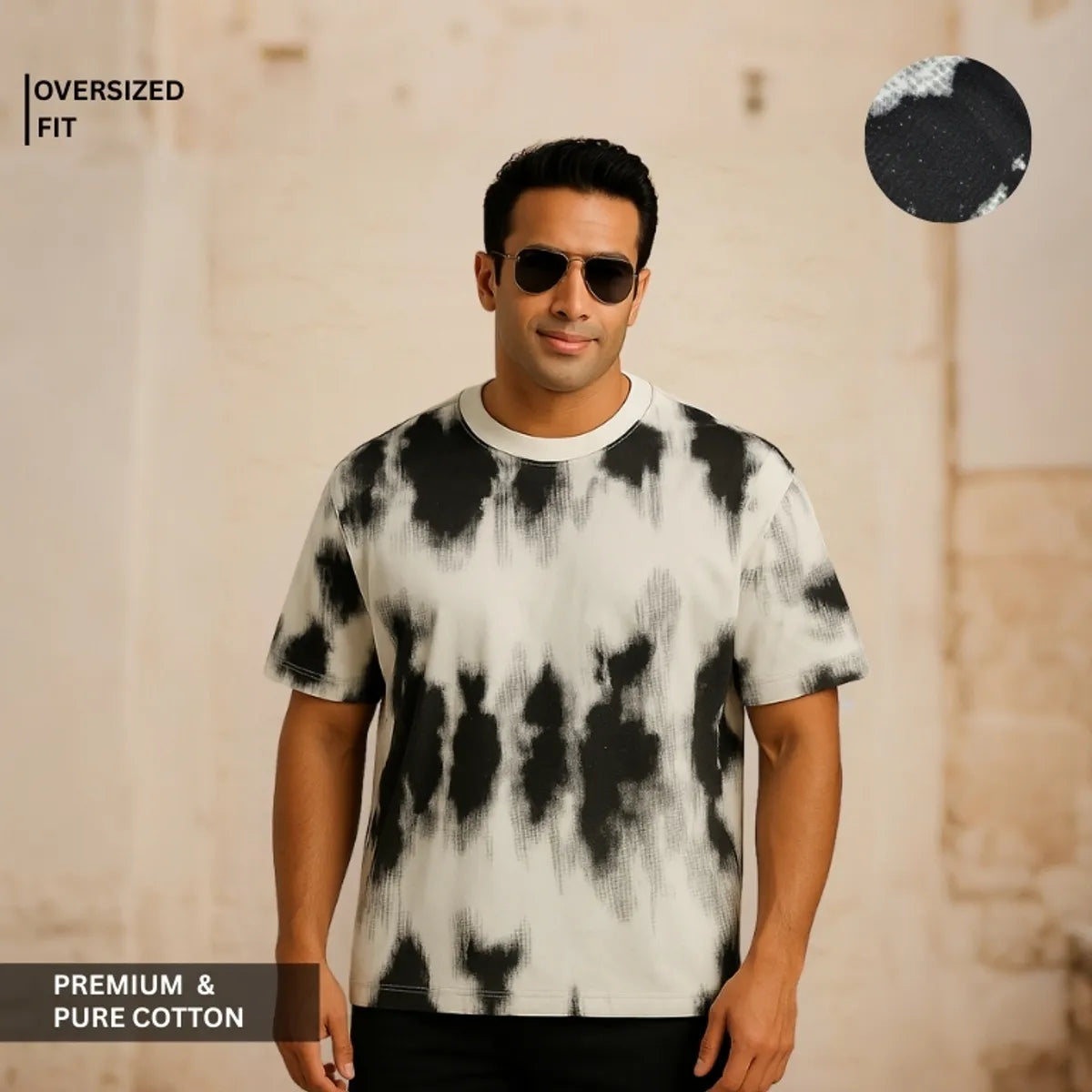 Green Premium 100% Cotton Round Neck T-Shirt For Men