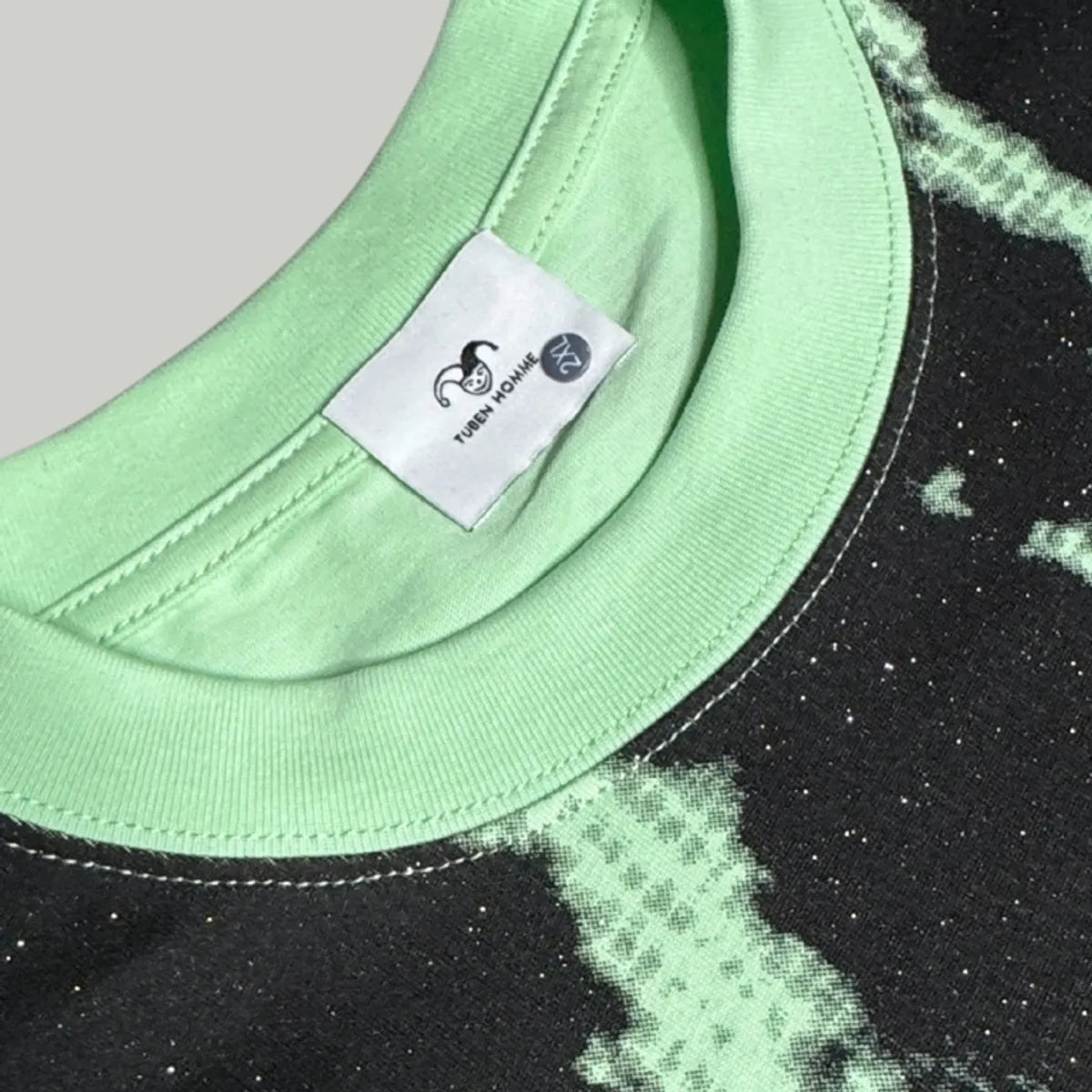 Green Premium 100% Cotton Round Neck T-Shirt For Men