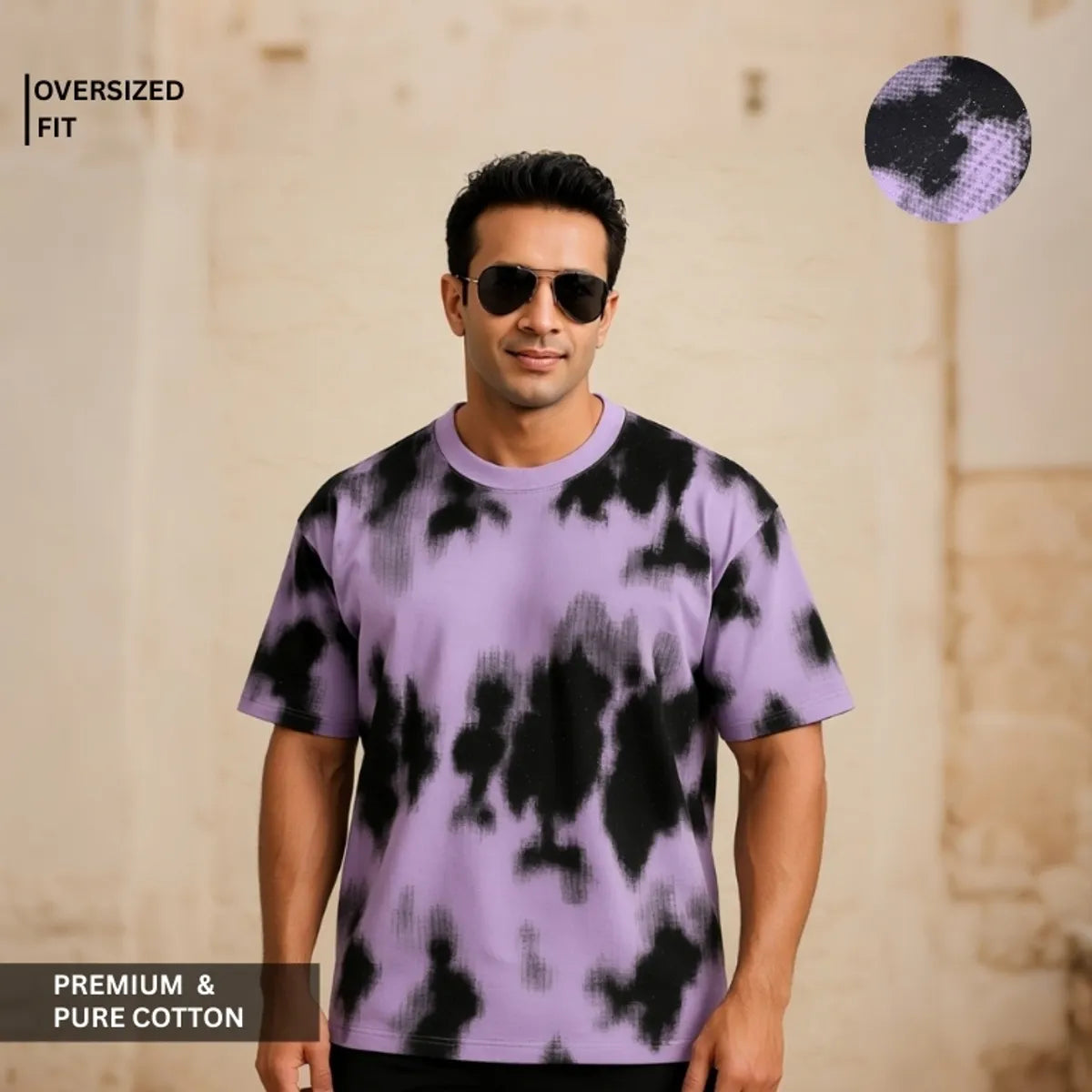 Green Premium 100% Cotton Round Neck T-Shirt For Men